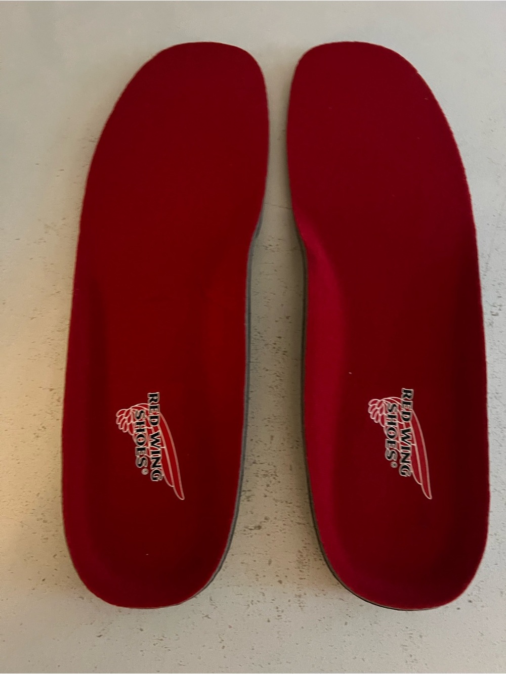 Red Wing Shoes Red Removable Insoles